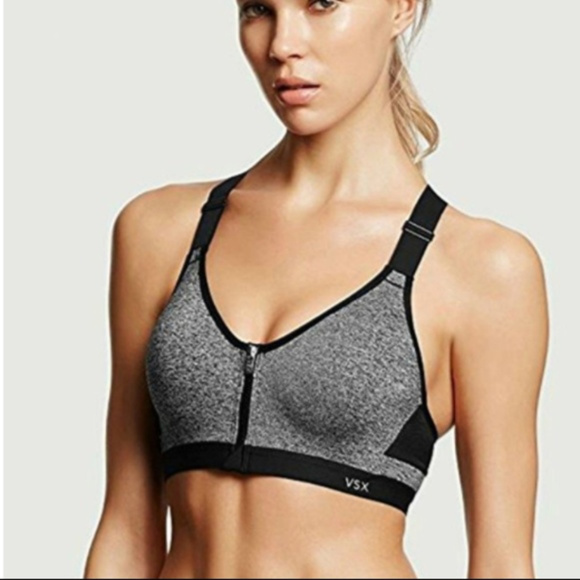 victoria secret front closure sports bra